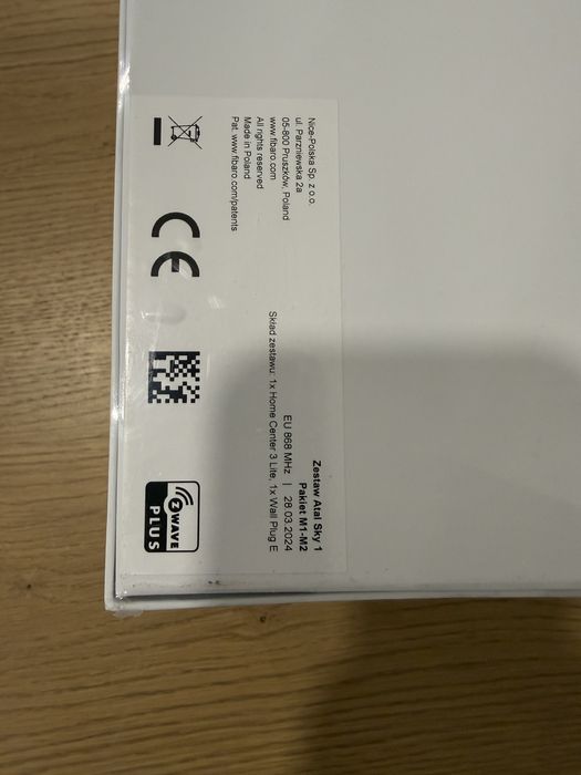 Fibaro Home Center 3 Lite + 3x Double Switch 2 + Wall Plug E (Z-Wave)