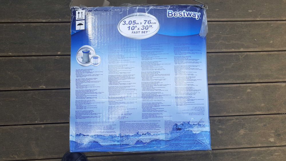 Basen ogrodowy 3m/0,8m