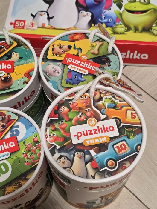 Пазли від бренду Puzzlika, все одним лотом.