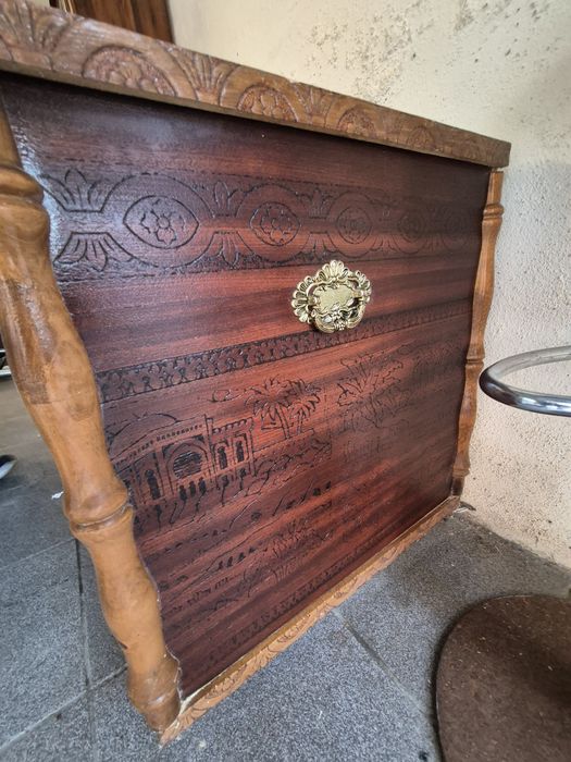 Arca de arrumação vintage