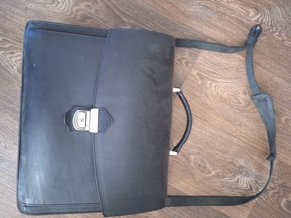 Сумка портфель офісний шкіряний