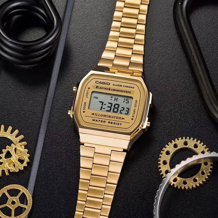 Zegarek damski Casio Vintage A168WG-9EF złoty