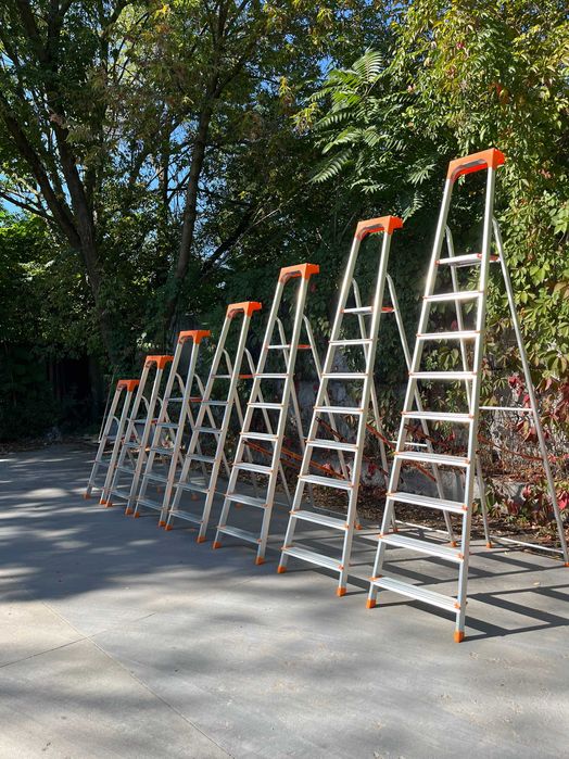 Стрем'янки, драбини приставні, 2х, 3х секційні до 12 м. Великий вибір