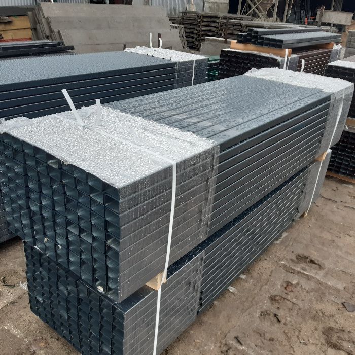Słupek ogrodzeniowy 60x40x1,5 RAL słupki panel siatka profil ocynk
