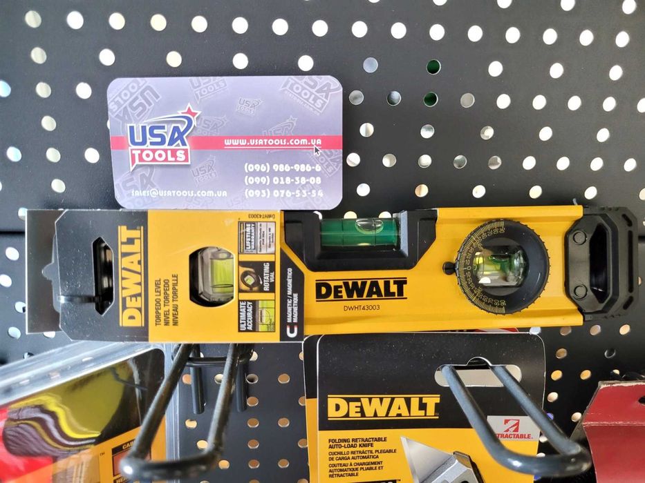 Литий магнітний будівельний рівень 23 см DeWALT DWHT43003/DWHT0-43003