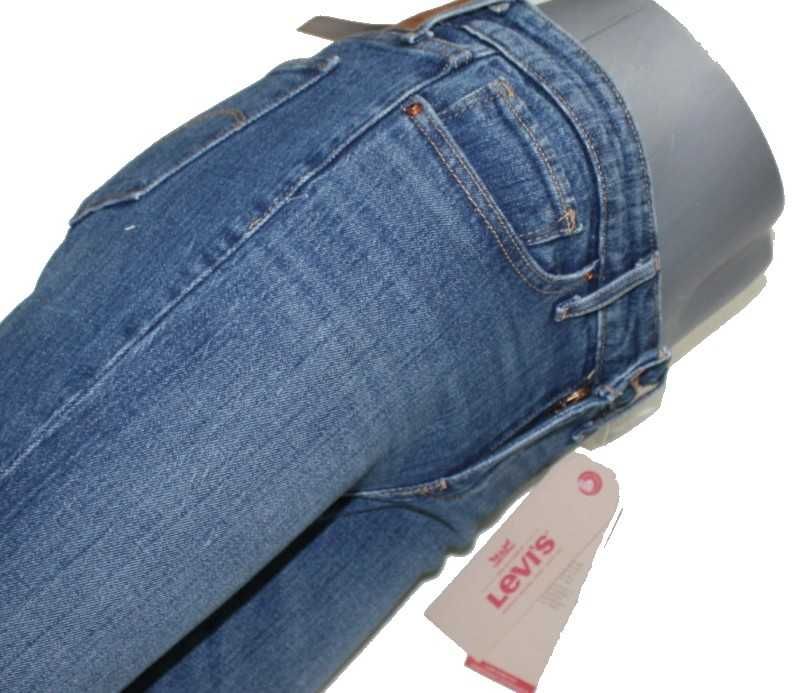 Nowe damskie jeansy Levi's 712 - Slim Mid Rise oryg. Levisy - W27/L34