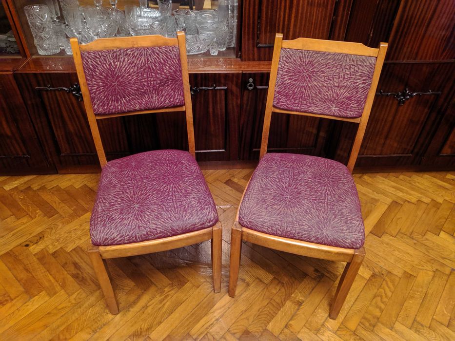 Стільці радянського виробництва.Стулья советского производства. 4 шт.