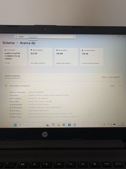 HP 240 G8 Notebook
