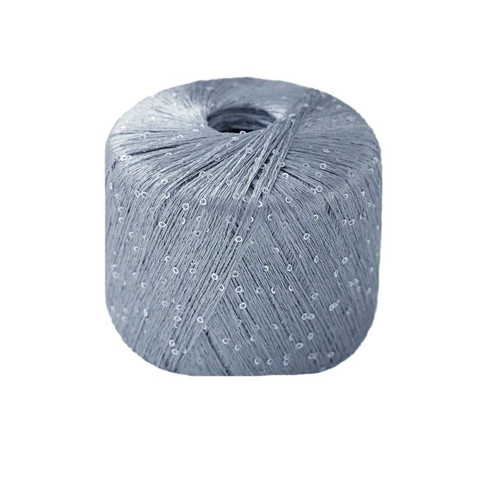 Włóczka, przędza z cekinami, paillettes firmy Lana Gatto