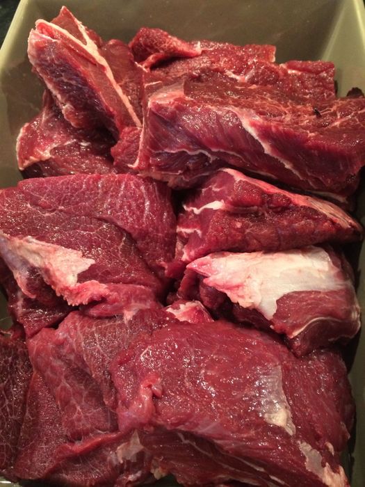 Обрізь обрезь мясо фарш мʼясо для собак собакам корм еда субпродукти