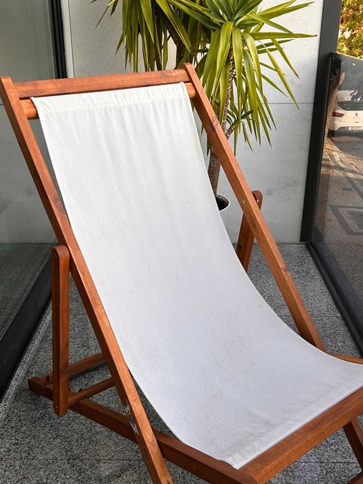 Cadeira de jardim reclinável