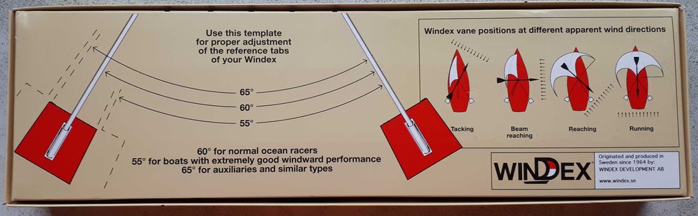 Okazja! Wimpel WINDEX 15 szwedzki niezawodny wskaźnik kierunku wiatru