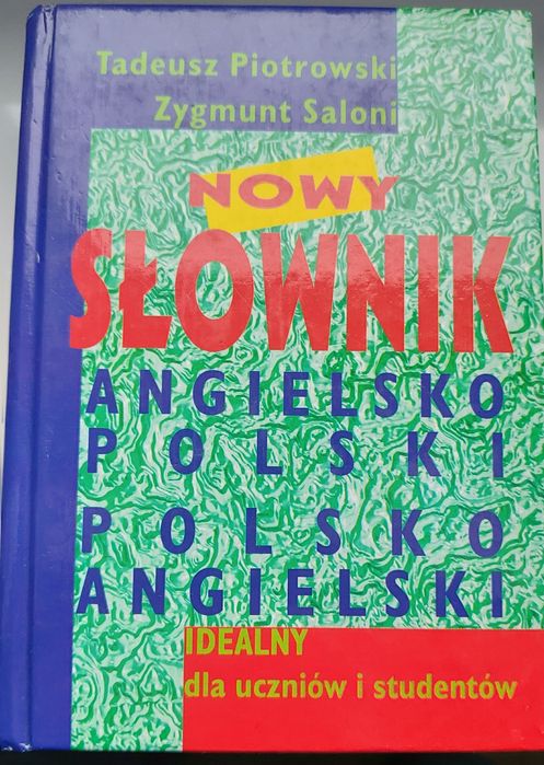 Nowy słownik angielsko-polski, polsko-angielski
