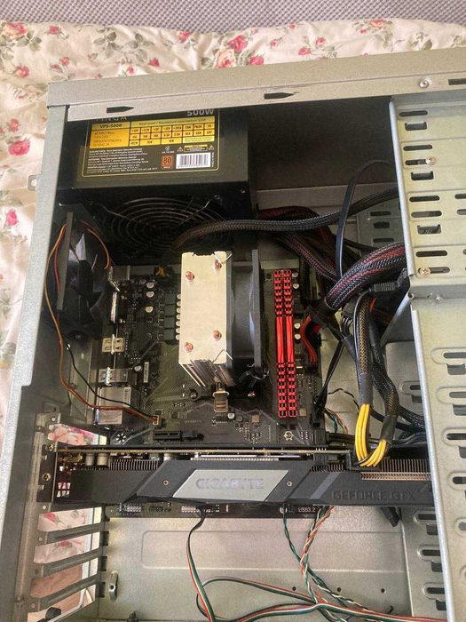 Компьютер для ігор 1660 r5 3600x 16gb ram 2666