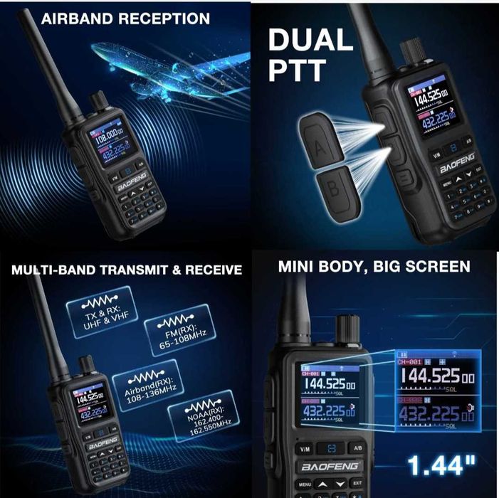 radio telefon Baofeng UV-5R Mini GT-5R Mini przenośny