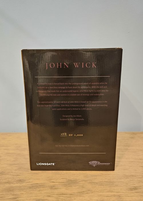 John Wick 1/2 Scale Resin Bust da Diamond Select