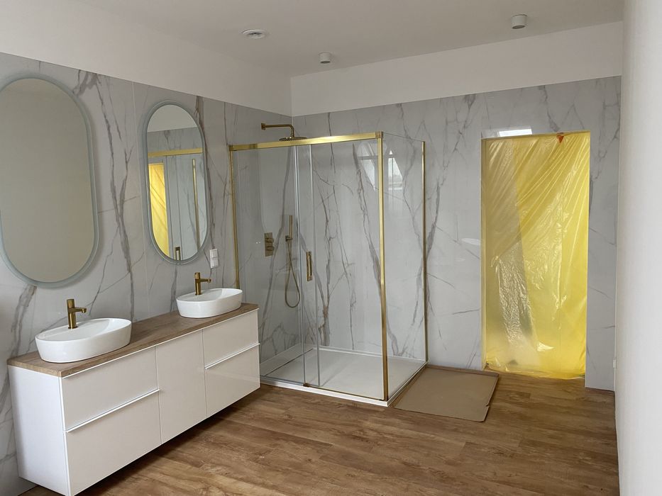 Łazienki,  kompleksowe wykończenia