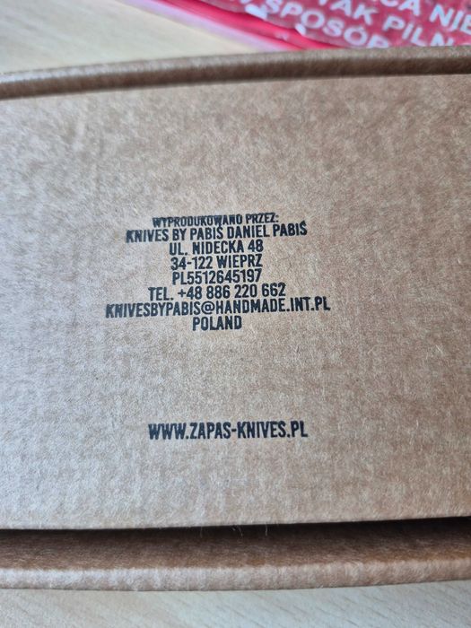 ### NOWY nóż Zapas Expendable - NMV