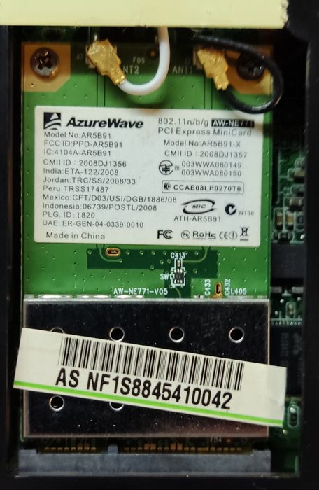 Karta WiFi AzureWave AW-NE771 AR5B91