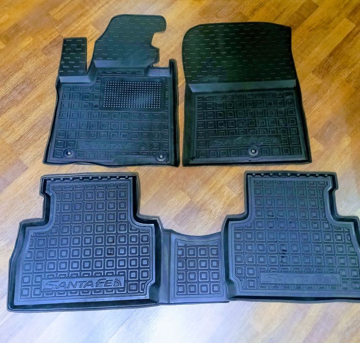 Автомобільні коврики в салон Hyundai Santa  Fe 2021- (Avto-Gumm)