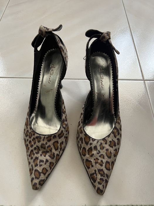 Sapatos padrão leopardo T.38