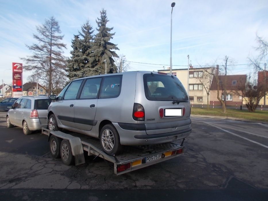 Renault Espace,2,0 DCI,przeznaczony na części,kolor srebrny,ksenony