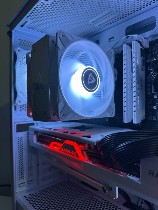 Komputer gamingowy Ryzen 5800X RX 9070  32GB 512GB FV23% Gwarancja 24M