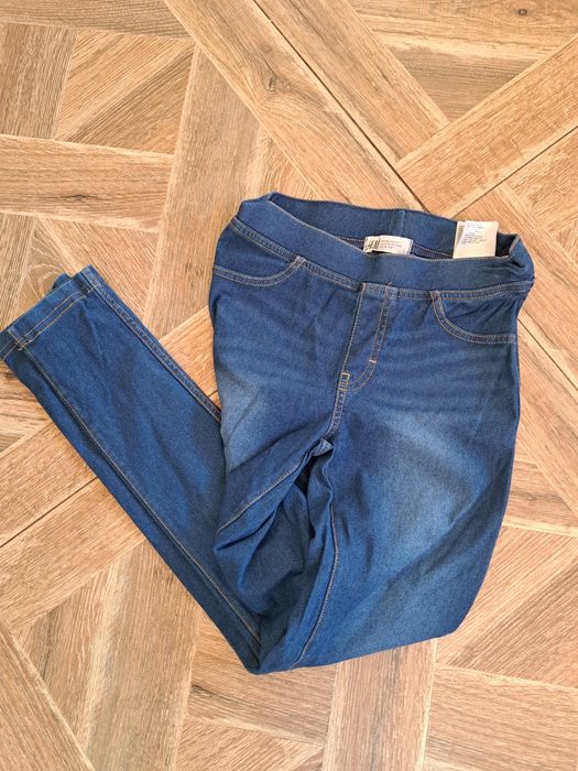 Spodnie jeans HM dla dziewczynki 146