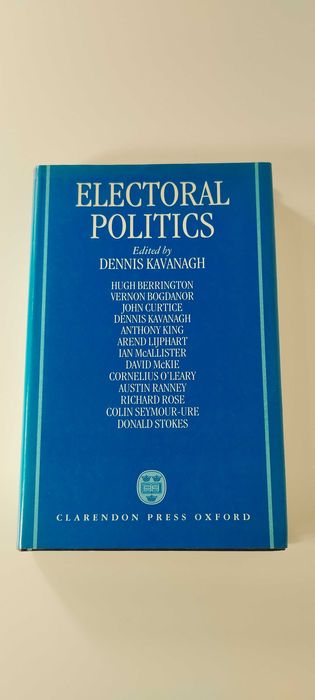 Electoral Politics de Dennis Kavanagh