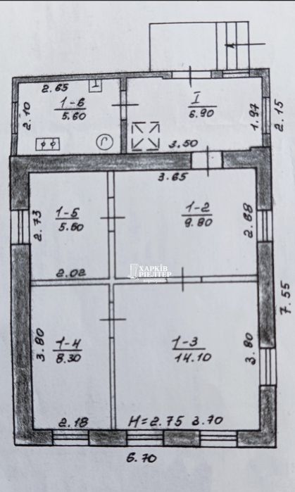 М.Холодная Гора, продам отдельностояший Дом, пер.Варшавский,Hg11