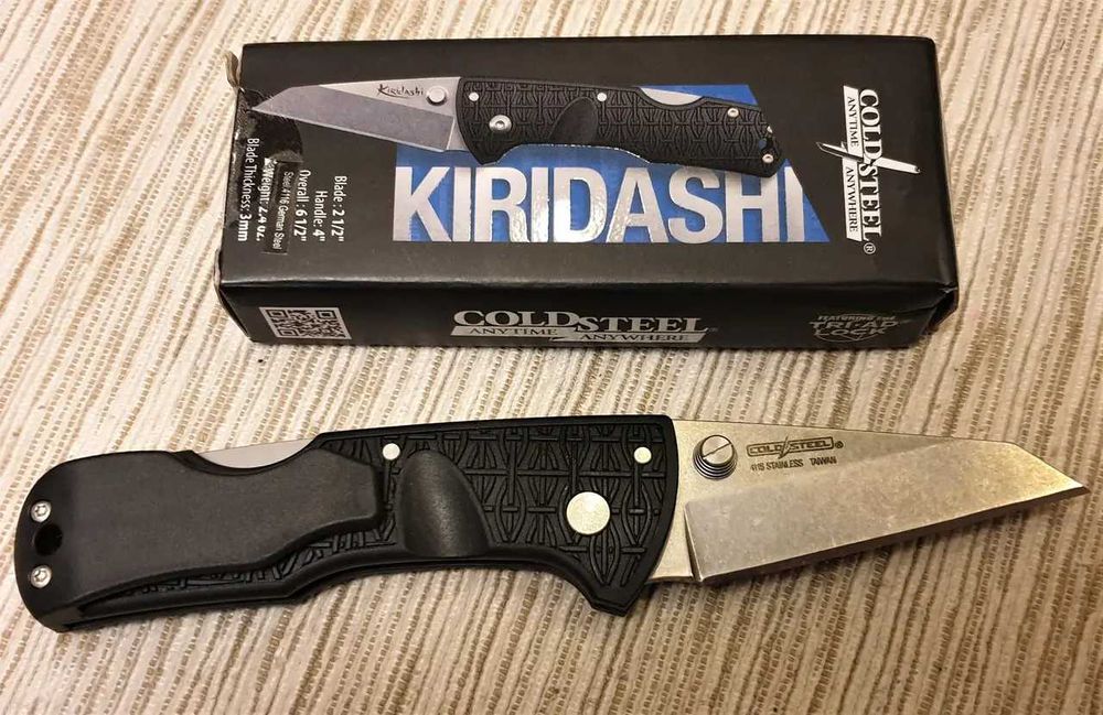 Ніж складний Cold Steel Kiridashi Stonewash Оригінальний з США