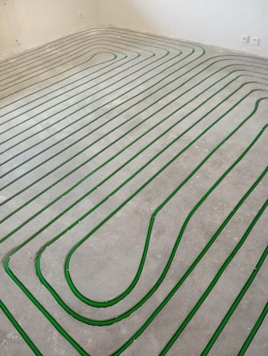 Frezowanie pod ogrzewanie podłogowe