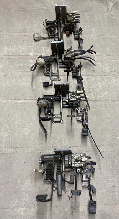 Педальний вузол з гальмівним циліндром і краном MAN L2000 G90