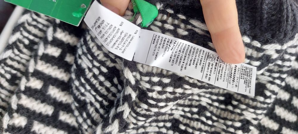 Теплий набір Benetton. Шапка + Снуд