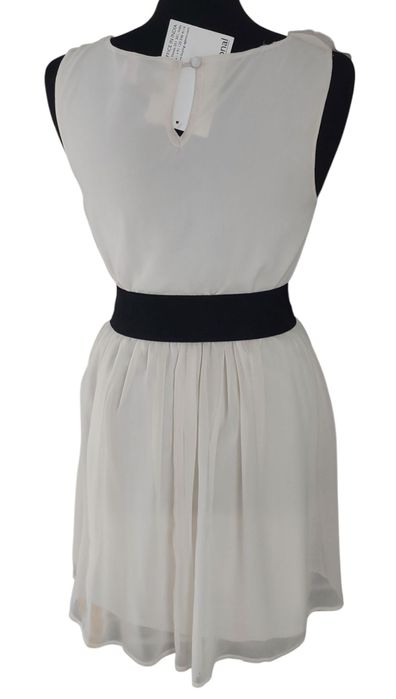 Elastyczny czarny szeroki pasek damski