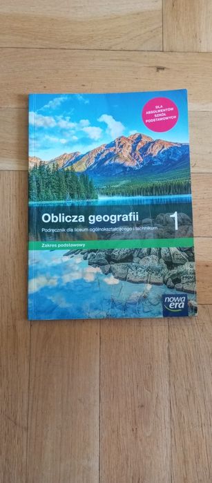 Oblicza geografii 1. Podręcznik dla LO i technikum. Zakres podstawowy.
