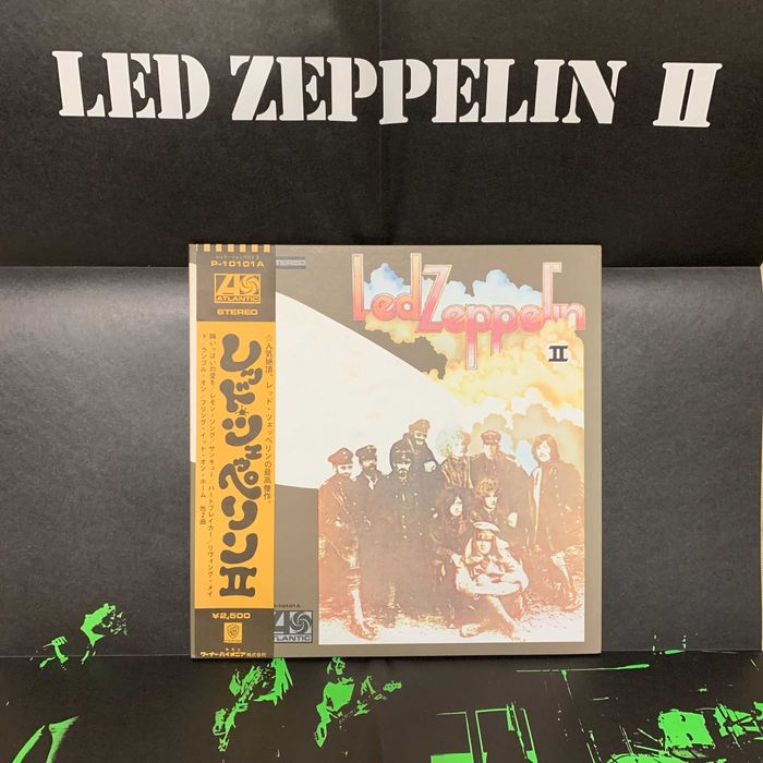 Vinyl Вініл Платівка Hard Rock Хард Led Zeppelin II Japan Plant Page