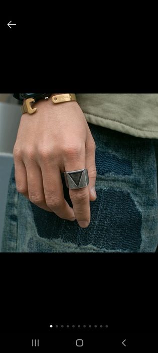 Sygnet męski znak celtycki norweski wikingowie model w kolorze czarnym