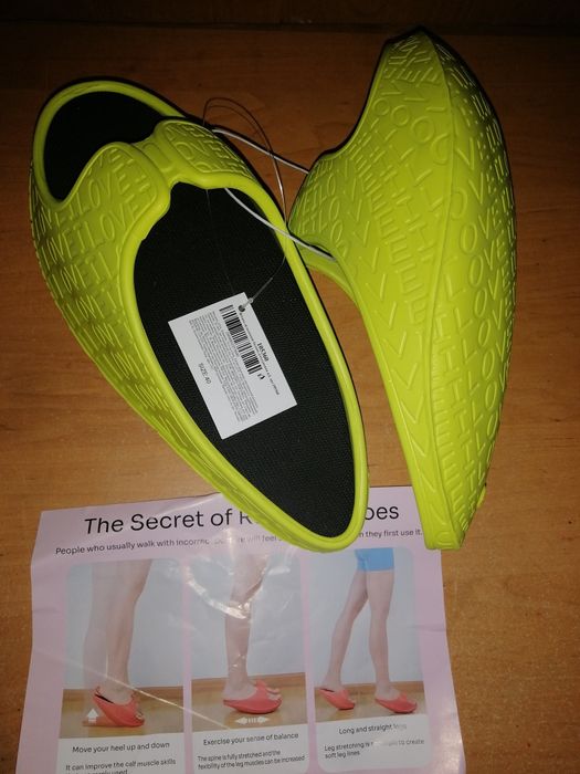 Тапочки балансирующие. Тапочки для похудения. Фитнес-тапочки.