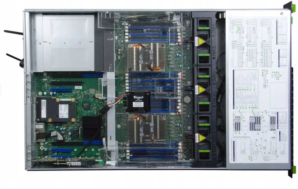 FVAT 23% Fujitsu Primergy RX2540 16x 2,5" 2x Gold 6126 32GB DDR4