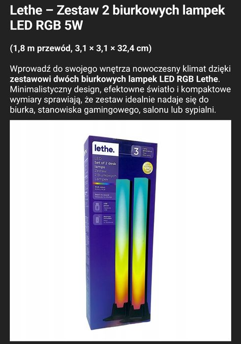 Sprzedam Lampy led nowe