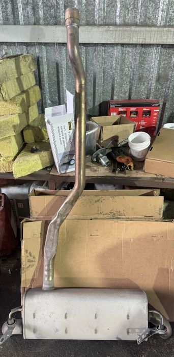 Jeep compass 2.0 dodge hornet Вихлопна траса труба резонатор гофра