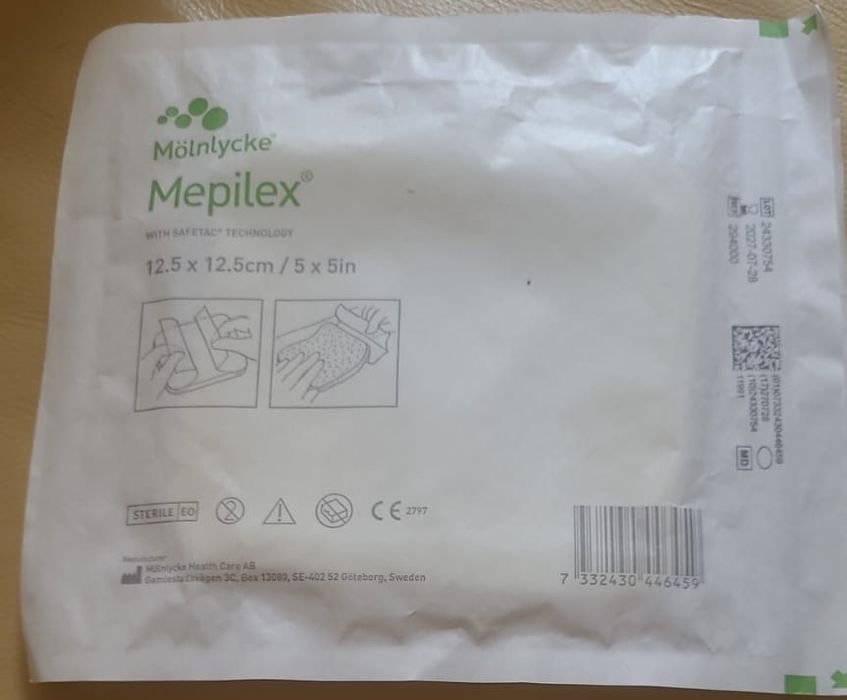 Mepilex plaster odlezyny nowy 12,5