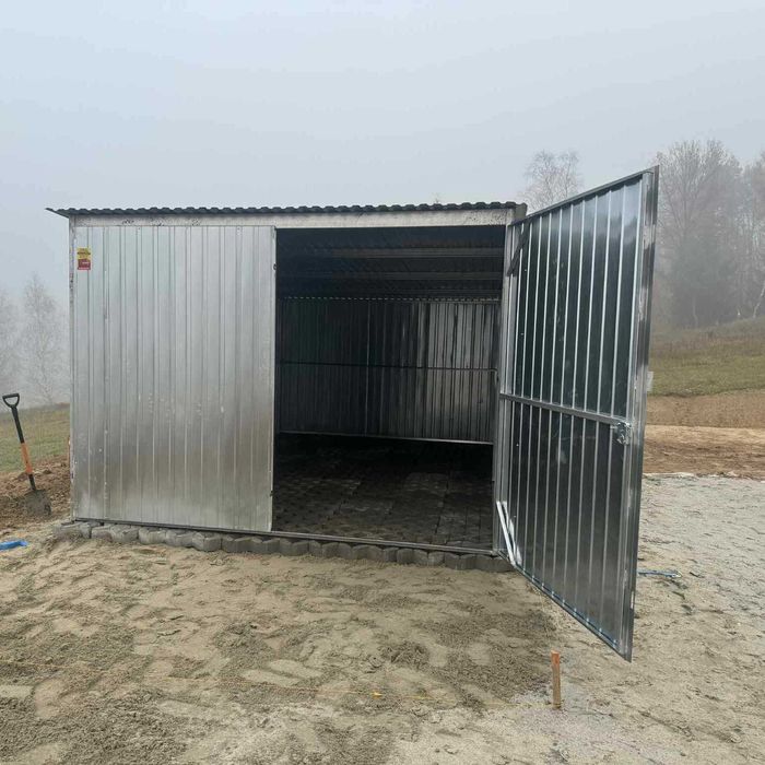 Garaż blaszany 3x5 II gatunek RADZIEJÓW