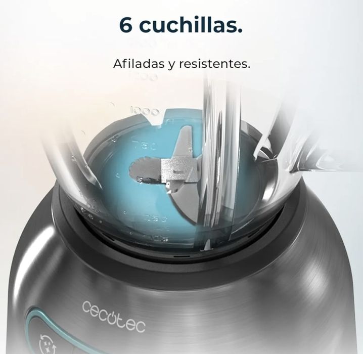 Cecotec Blender stołowy Power Black Titanium 2200MAX Prodigy