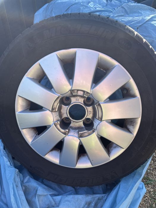 4 Opony letnie Michelin 15 cali z alufelgami