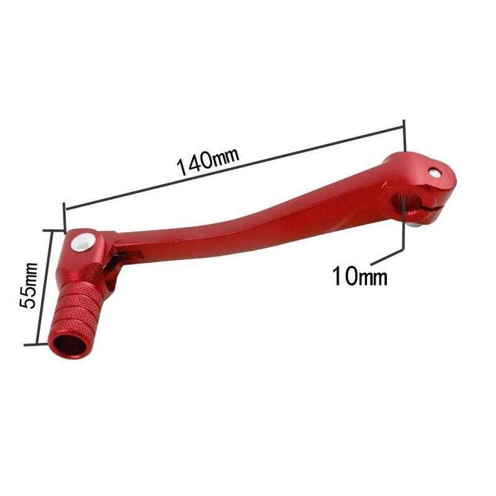 Alavanca pedal mudanças universal alumínio moto cafe racer
