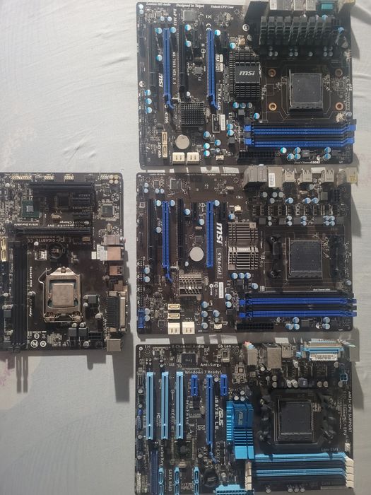 Цена за все! Am3+, s1150, материнские платы