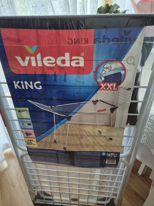 Nowa suszarka na pranie vileda - KING