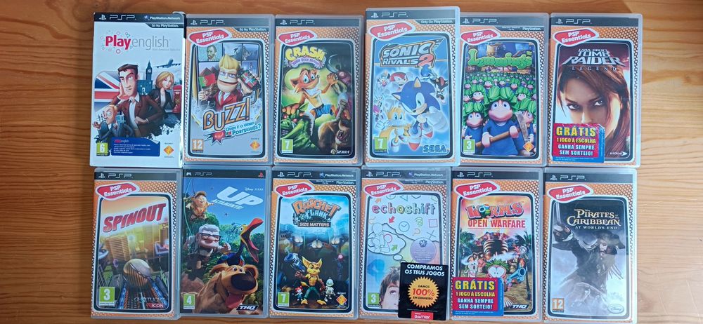 Jogos diversos para  PSP